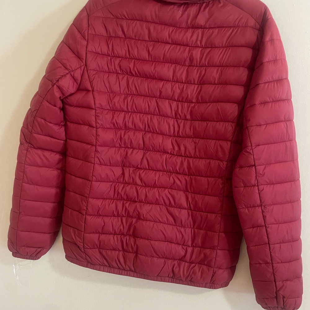 Men's Red Puffer Jacket - Picture 5 of 13
